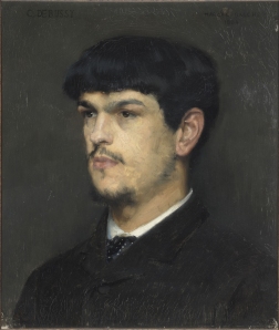 01 - Marcel Baschet Portrait de Claude Debussy 1865